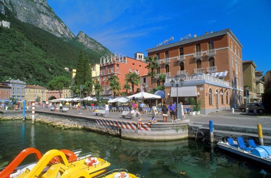 Riva del Garda aan het Gardameer Riva del Garda aan het Gardameer