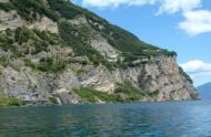 Landschap Riviera dei Limoni aan het Gardameer
