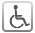 Geschikt voor gehandicapten Geschikt voor gehandicapten